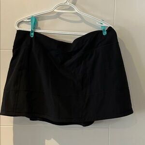 lululemon athletica Classic Black Mini Skirt